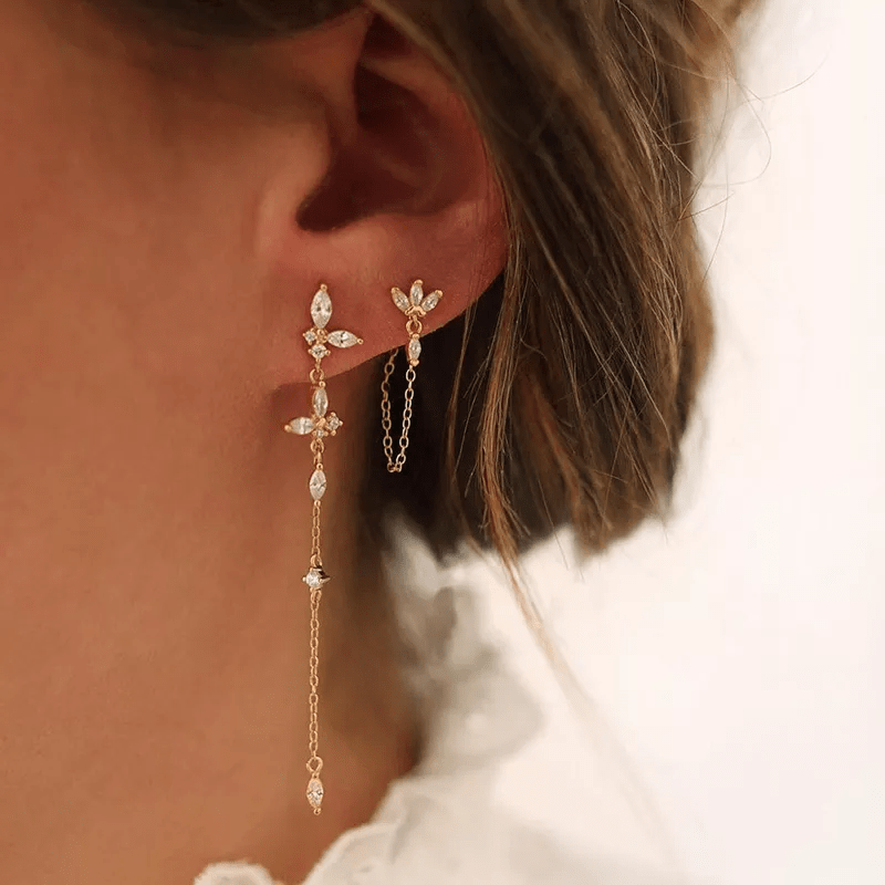 Metal earrings - msdaisya