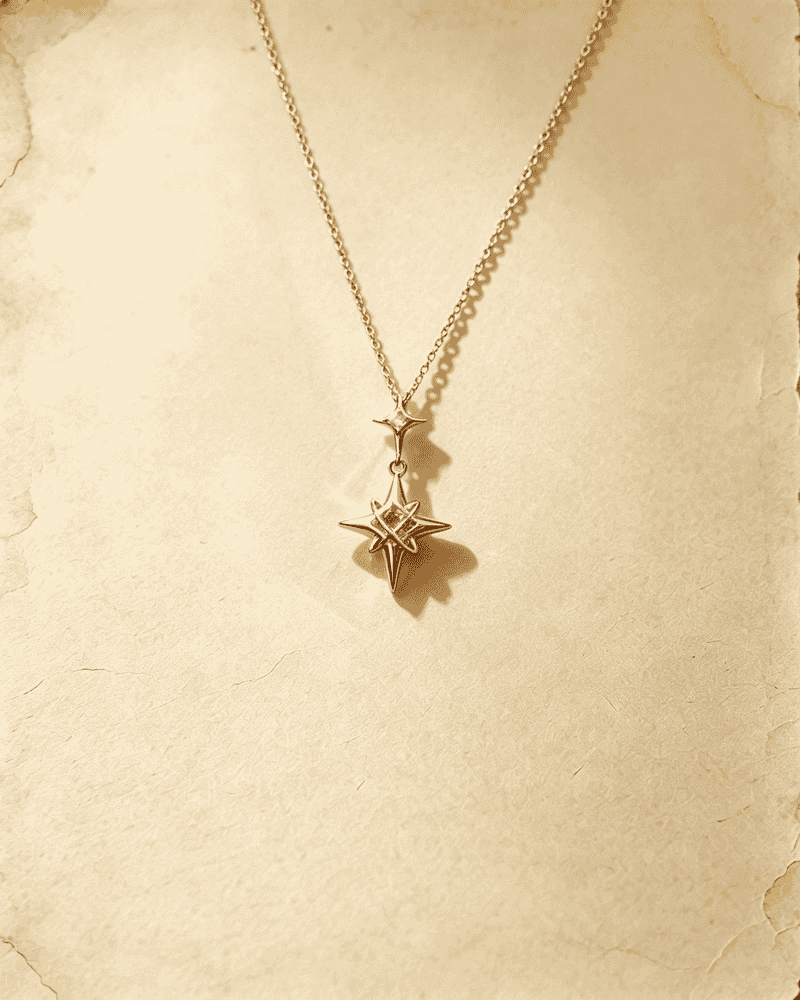 Vintage Angel‑Wing Cross Pendant Necklace Vintage Y2K Rhinestone