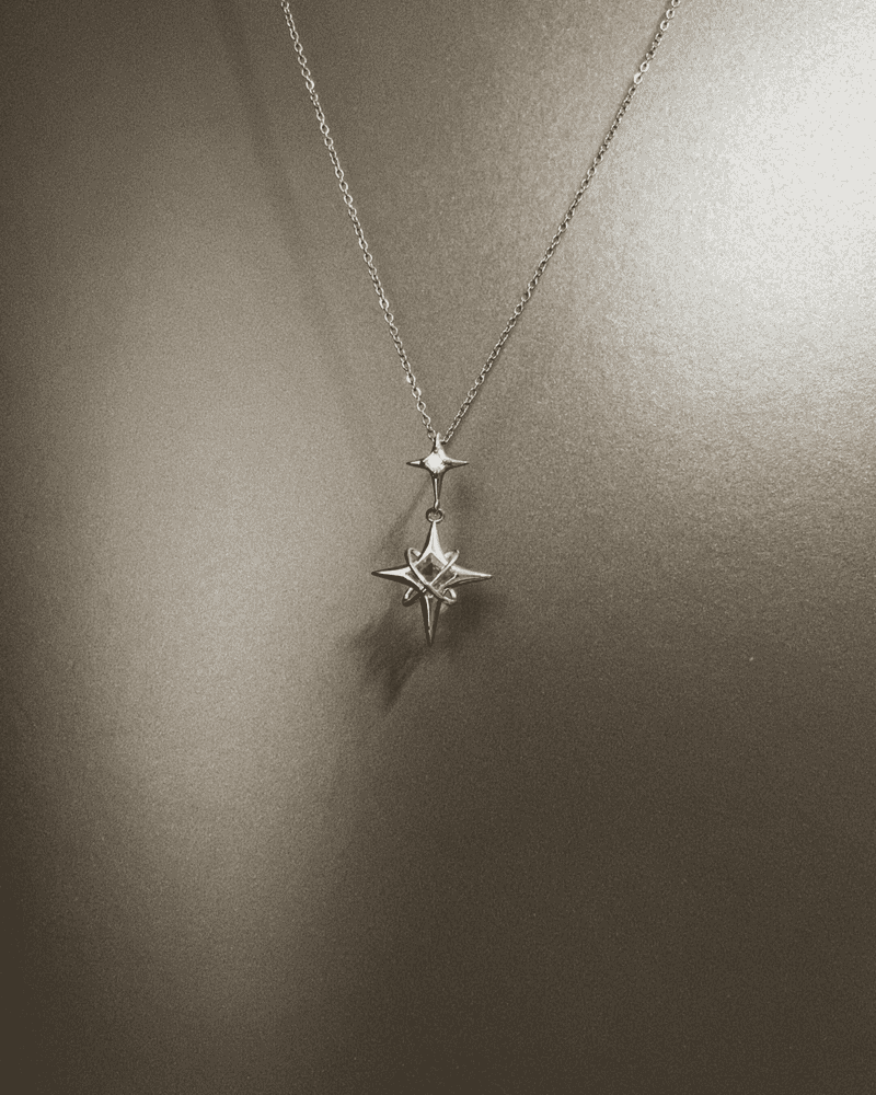 Vintage Angel‑Wing Cross Pendant Necklace Vintage Y2K Rhinestone