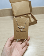 Vintage Lace‑Shaped Teardrop Crystal Pendant Necklace