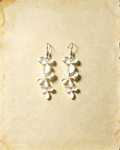 Vintage Layered Flower Drop Dangle Earrings