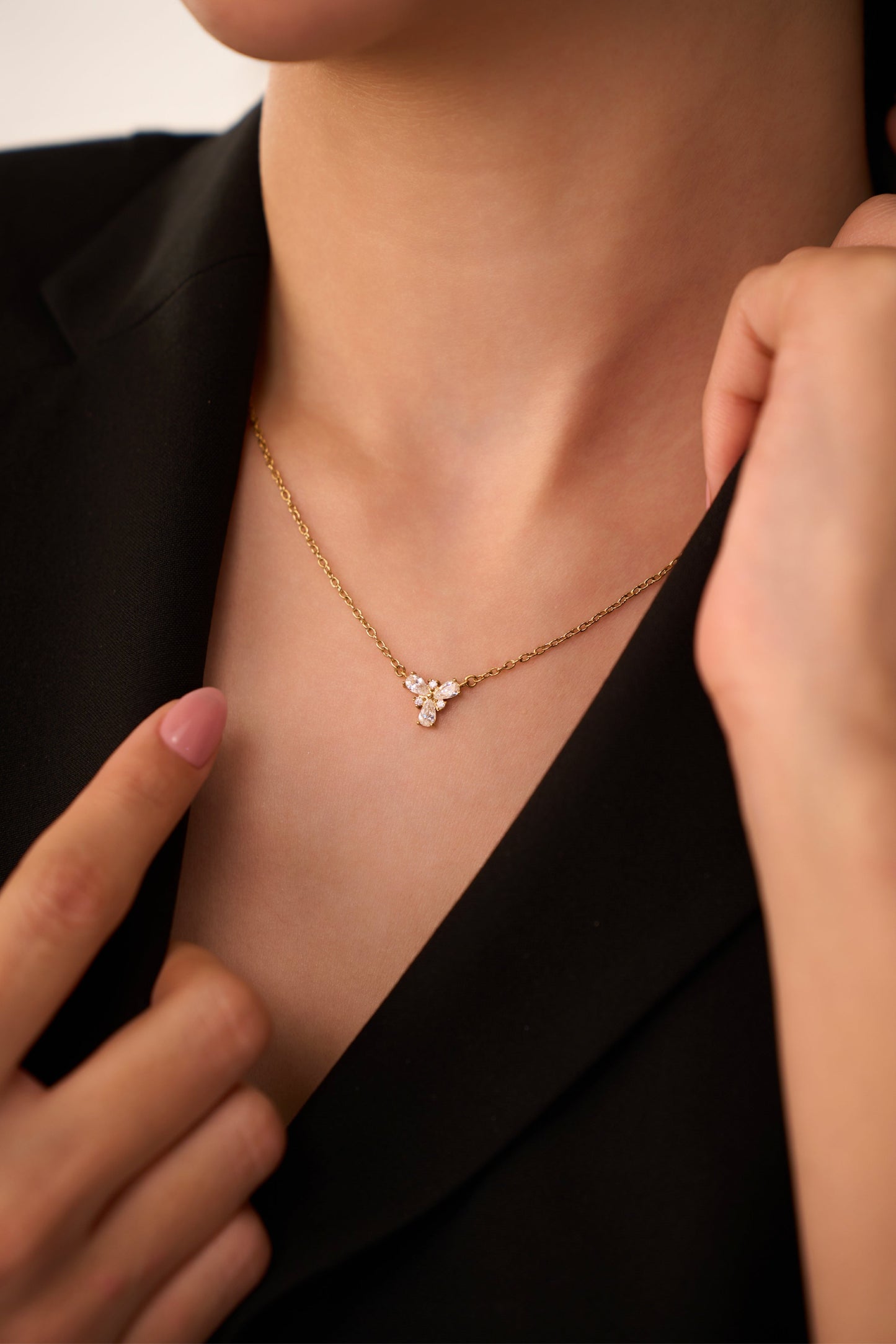Fiona Necklace  - 18K Gold Plated