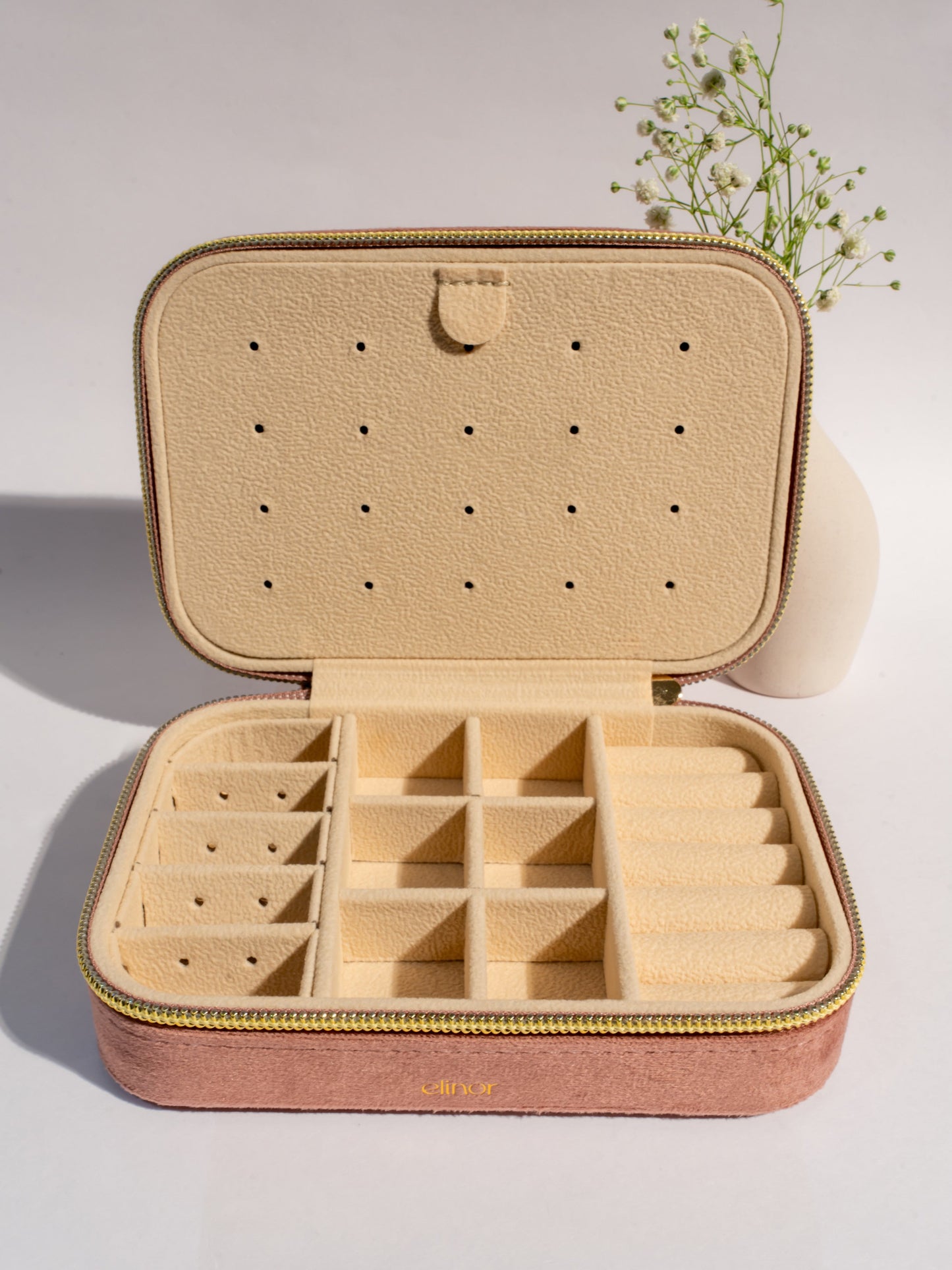 Noa Jewellery Organiser Box -  Pink