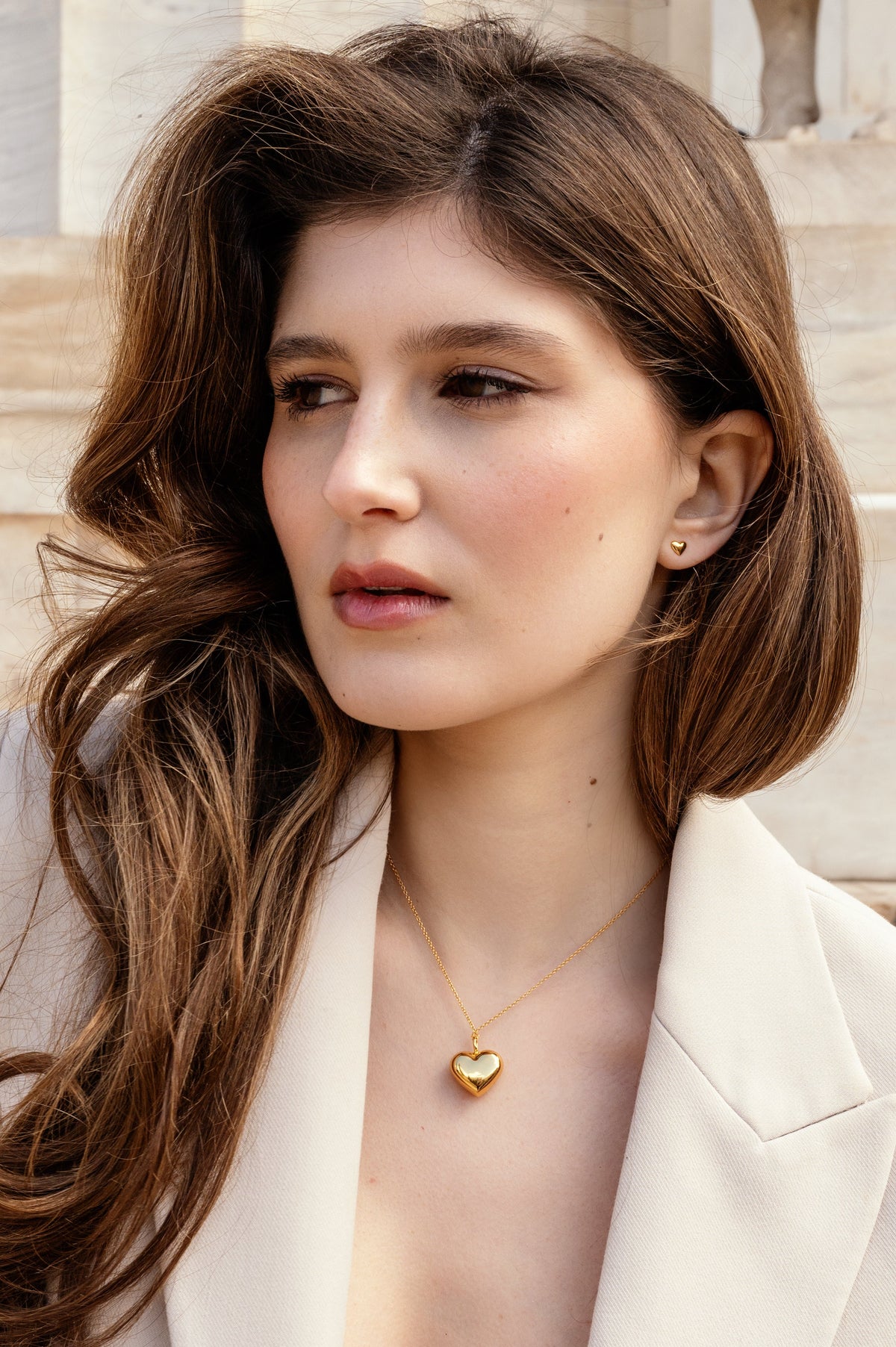 Albi Mini Heart Earrings