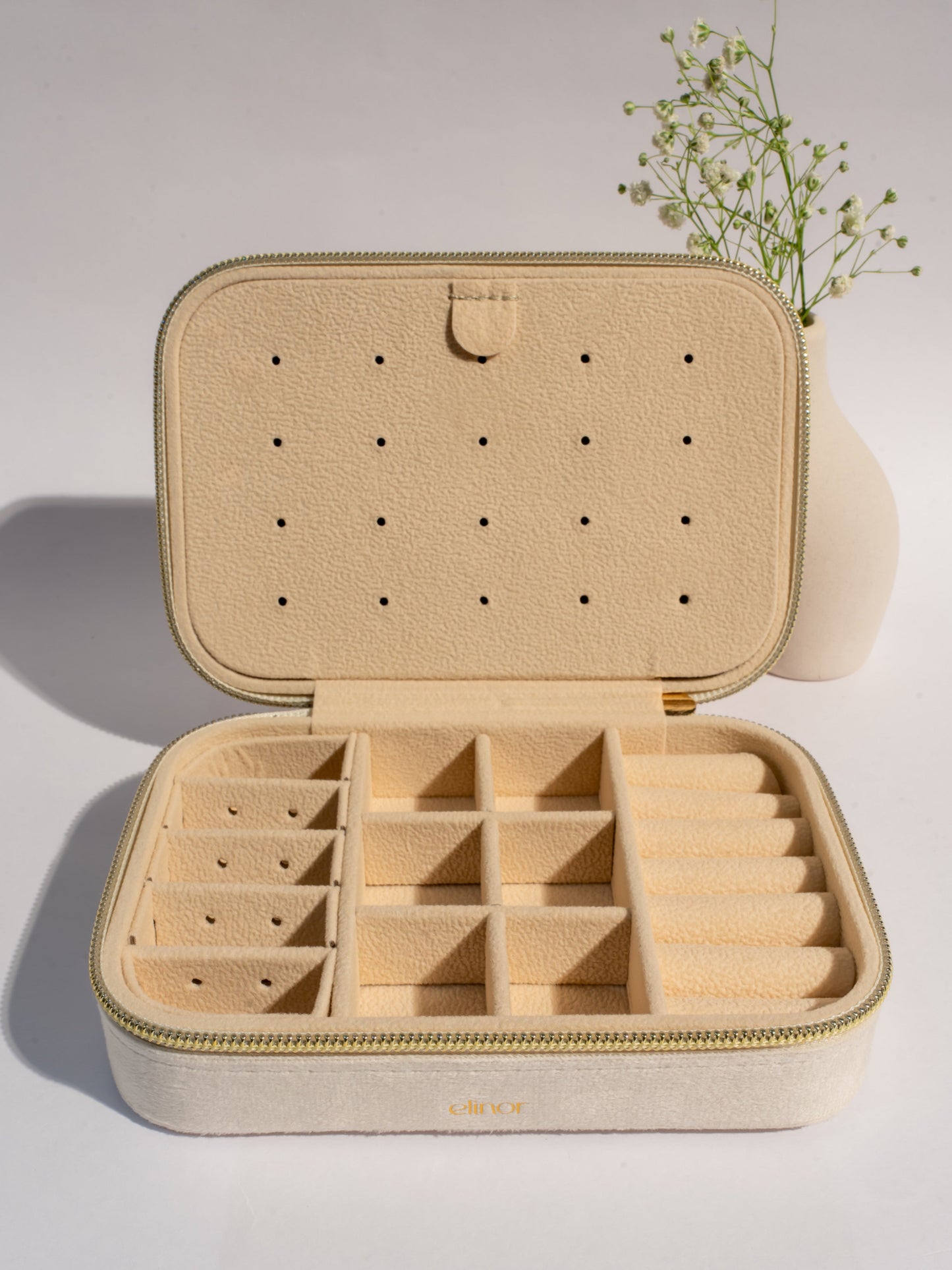 Noa Jewellery Organiser Box -  White
