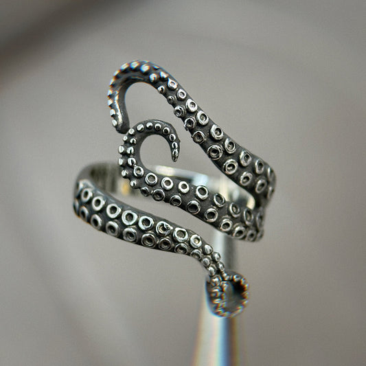 Adjustable octopus ring size