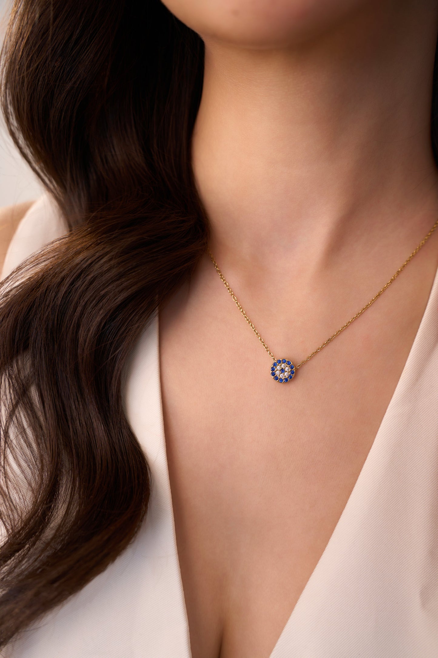 Nazar Necklace  - 18K Gold Plated