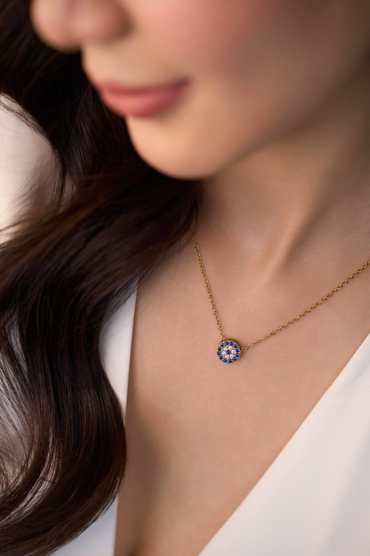 Nazar Necklace  - 18K Gold Plated